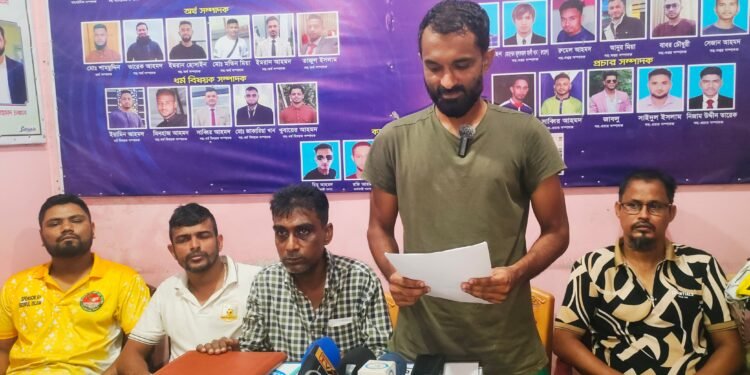 জেলা প্রশাসক গোল্ডকাপে নিয়মভঙ্গের অভিযোগ *ফুটবলপ্রেমীদের ক্ষোভ, ওসমানীনগর দলের সংবাদ সম্মেলন