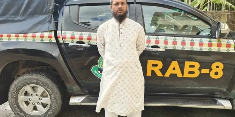 দীর্ঘদিন আত্মগোপনে থাকা যাবজ্জীবন সাজাপ্রাপ্ত আসামী আমির হোসেন গ্রেফতার