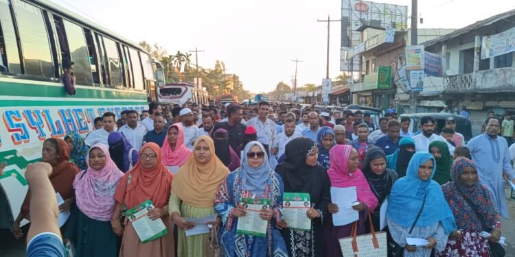 ৩১ দফা বাস্তবায়ন করতে ধানের শীষকে বিজয়ী করতে হবে