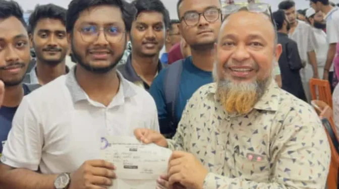 প্রথম বর্ষেই চাকসু’র জিএস প্রার্থী পটুয়াখালীর জিহাদ আরাফাত