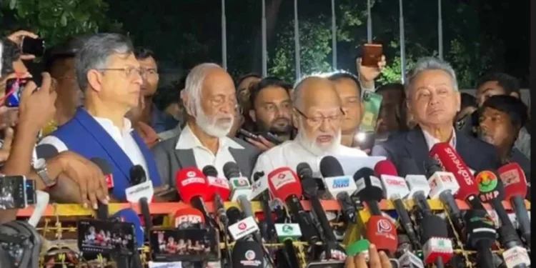 ডিসেম্বরে নির্বাচন চান বিএনপি, প্রধান উপদেষ্টার কাছে রোডম্যাপের দাবি