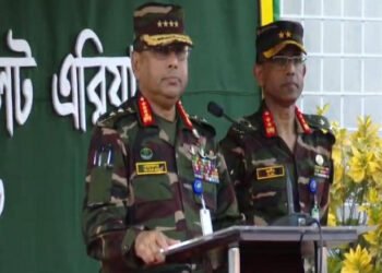 ভোটের আগে হটাৎ সিলেটে সেনাপ্রধান