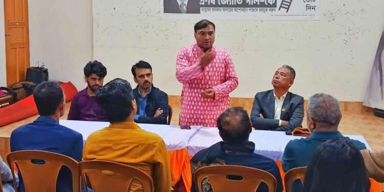 সংস্কৃতি চর্চার পরিবেশ হোক শর্তহীন”  -প্রণব জ্যোতি পাল