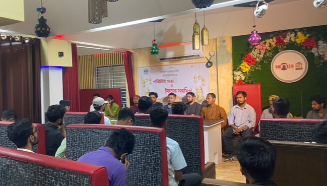 জাতীয় ছাত্রশক্তি সিলেট মহানগর-এর পরিচিতি সভা ও ইফতার মাহফিল অনুষ্ঠিত