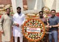 স্বাধীনতা দিবসে শহীদ মিনারে সিলেট জেলা যুবশক্তির পুষ্পস্তবক অর্পণ