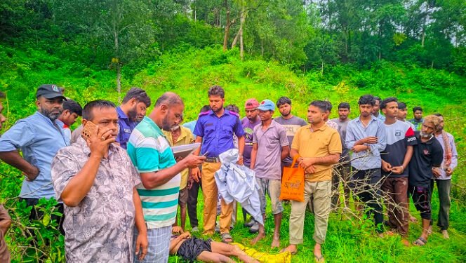 লেবু বাগানে বৈদ্যুতিক ফাঁদে প্রাণ গেল সুনীল সাঁওতালের